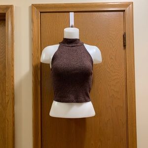 SOLD. Me to We Plum Ribbed Tank